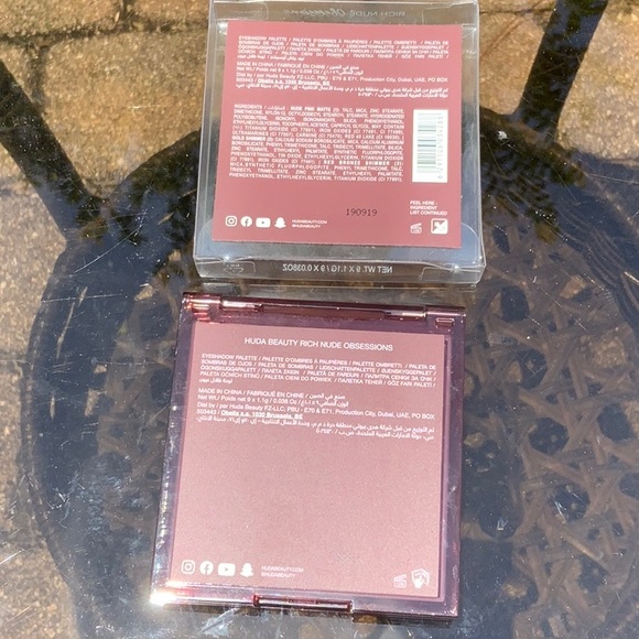 HUDA BEAUTY RICH NUDE OBSESSIONS EYESHADOW PALETTE, NEW IN BOX
